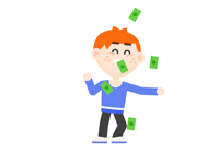 Gif animé argent